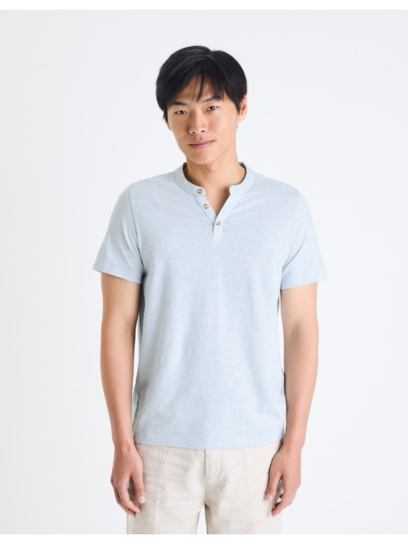 Celio Világoskék férfi ing Celio henley Cegeti Cegeti