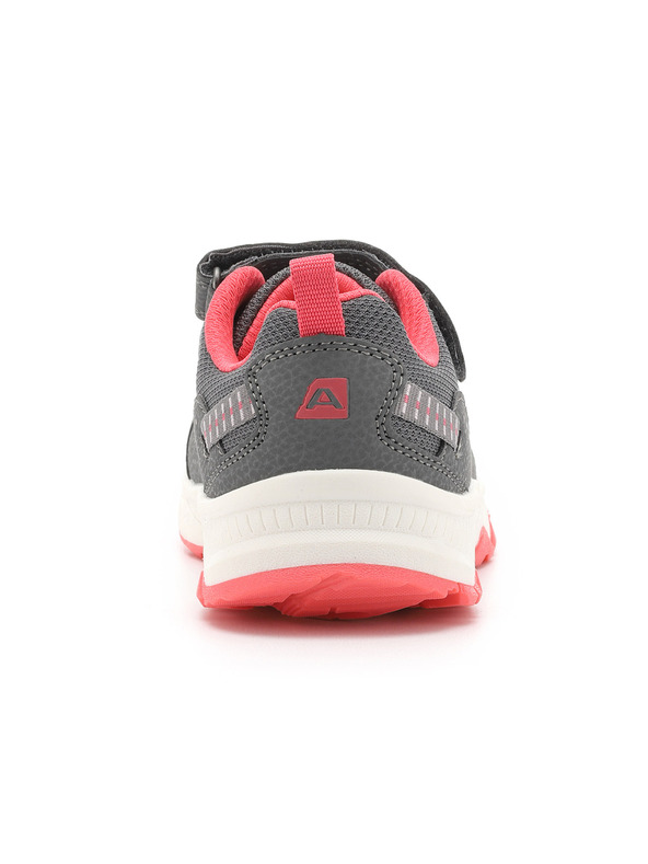 ALPINE PRO Rózsaszín és szürke gyermek outdoor tornacipő ALPINE PRO MORELO