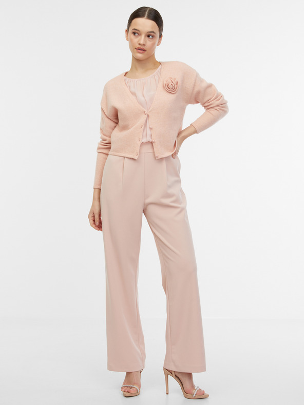 Orsay ORSAY sárgabarack színű gyapjú kardigán