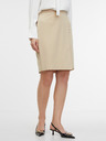 Orsay ORSAY Bézs színű női szoknya