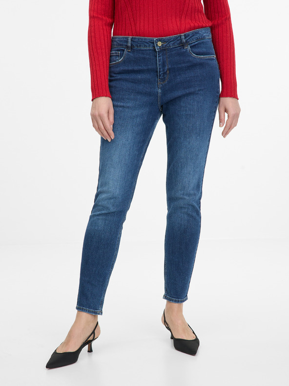 Orsay ORSAY sötétkék női jeggins farmernadrág