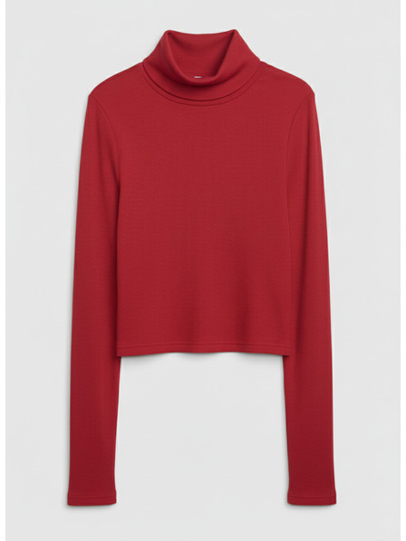 GAP Teen Lenzing™ cropp nyakú pulóver GAP