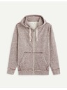 Celio Burgundia férfi brindle kapucnis pulóver Celio