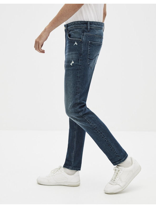 Celio Sötétkék egyenes szabású farmer Celio Sonewfit