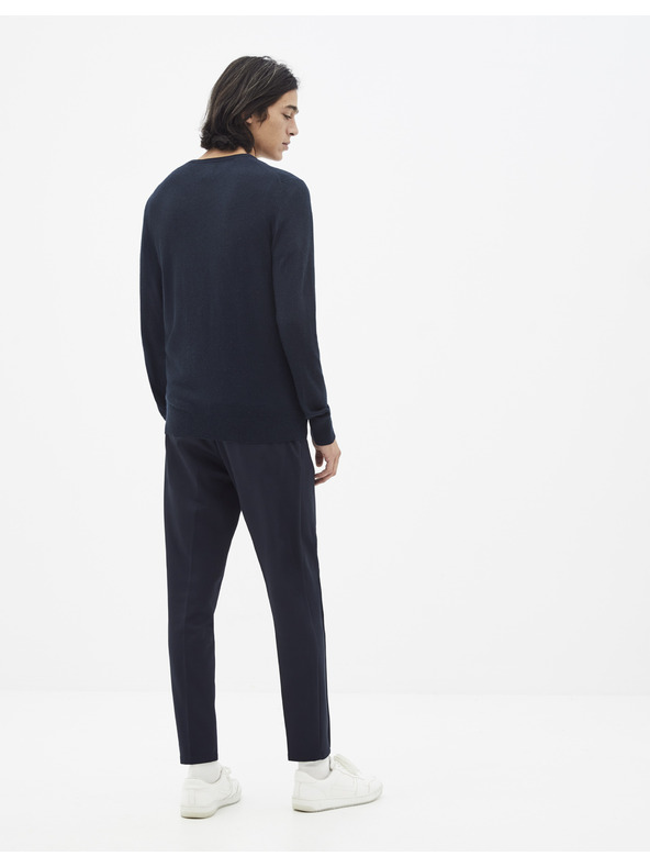 Celio Sötétkék alap pulóver Celio Sebase