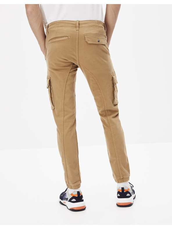 Celio Bézs színű nadrág Celio Nolyte