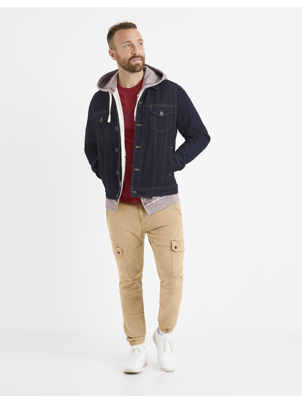 Celio Bézs színű nadrág Celio Solyte