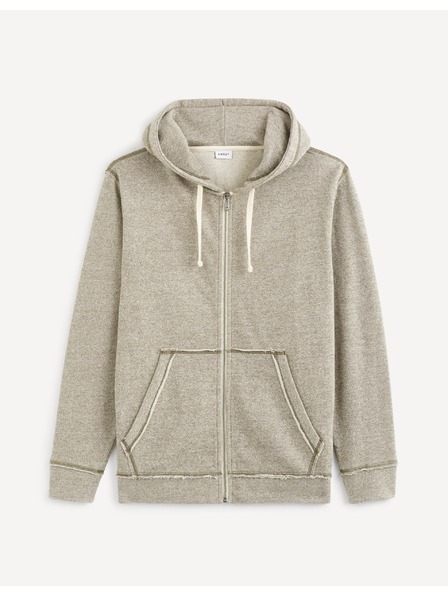 Celio Világosszürke alap pulóver Celio Vemoulino