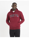Celio Burgundi kapucnis pulóver Celio Vetokyo