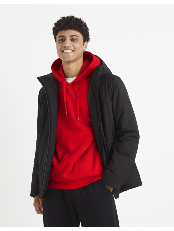 Celio Fekete férfi dzseki Celio Vuhero