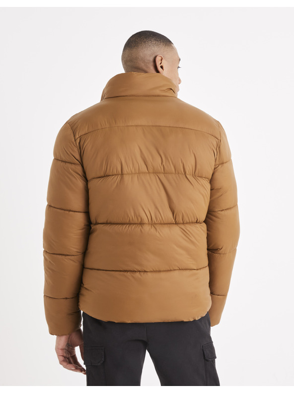 Celio Barna férfi steppelt télikabát Celio Vusun