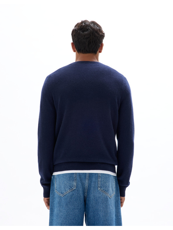 Celio Sötétkék férfi kasmír pulóver Celio Jecloud