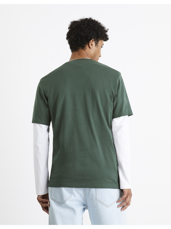 Celio Sötétzöld Celio Cefasto férfi póló