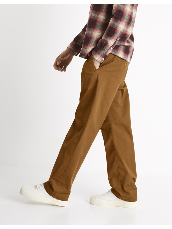 Celio Barna chino nadrág Celio Coloose1
