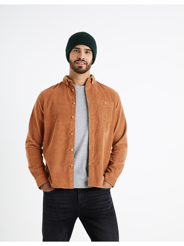 Celio Barna férfi kordbársony ing Celio Carduroys
