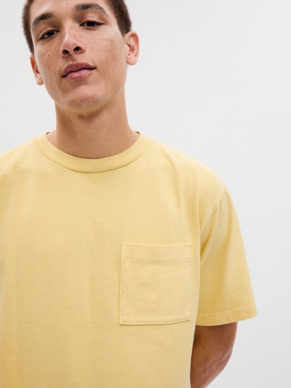 GAP Pamut póló magas grammázású GAP