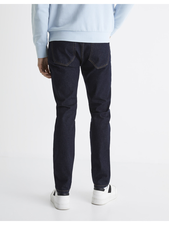 Celio Sötétkék férfi slim fit farmer Celio Bonew25t