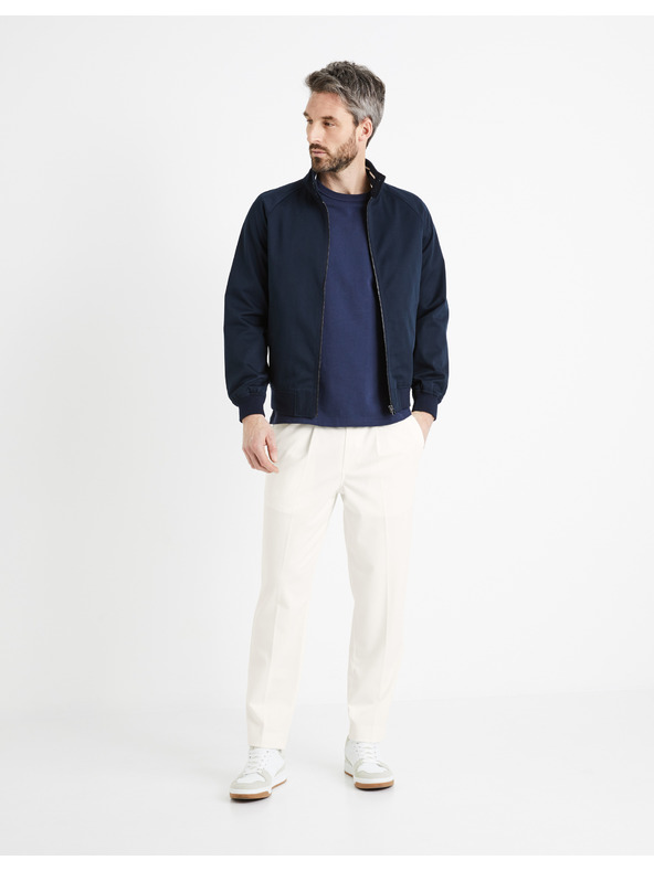 Celio Sötétkék férfi cipzáras kabát Celio Ducotone