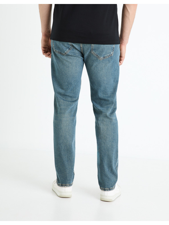 Celio Kék férfi slim fit farmer Celio Fostroy