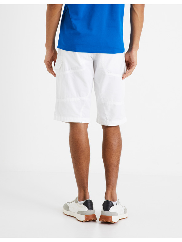 Celio Fehér férfi rövidnadrág Celio Bocourtbm1