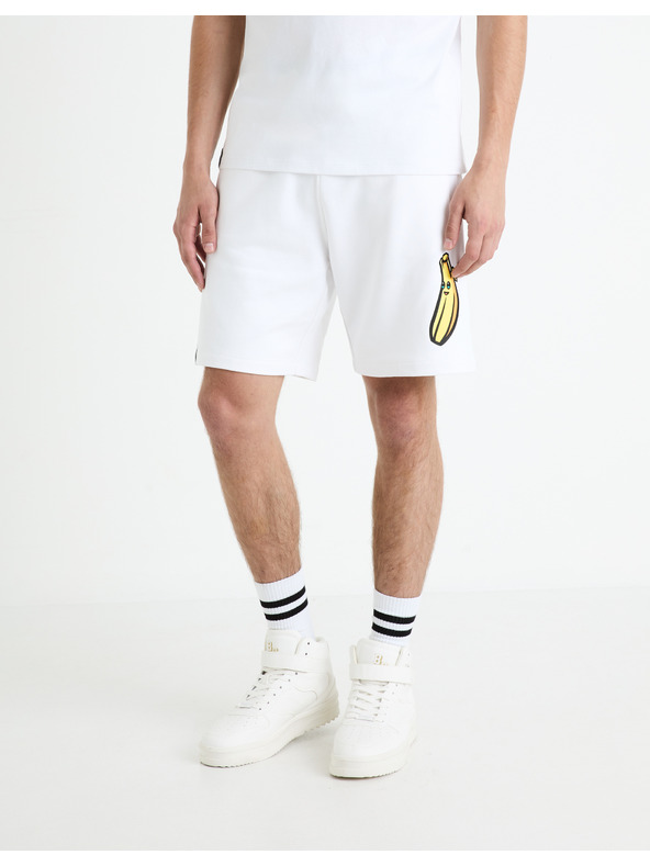 Celio Fehér férfi Celio Fortnite melegítőnadrág