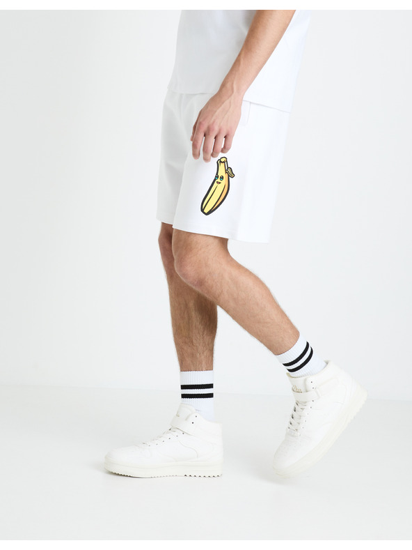 Celio Fehér férfi Celio Fortnite melegítőnadrág
