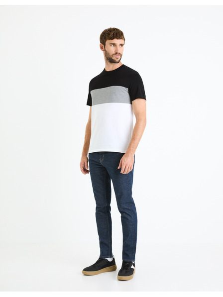 Celio Fehér-fekete férfi ing Celio Febloc