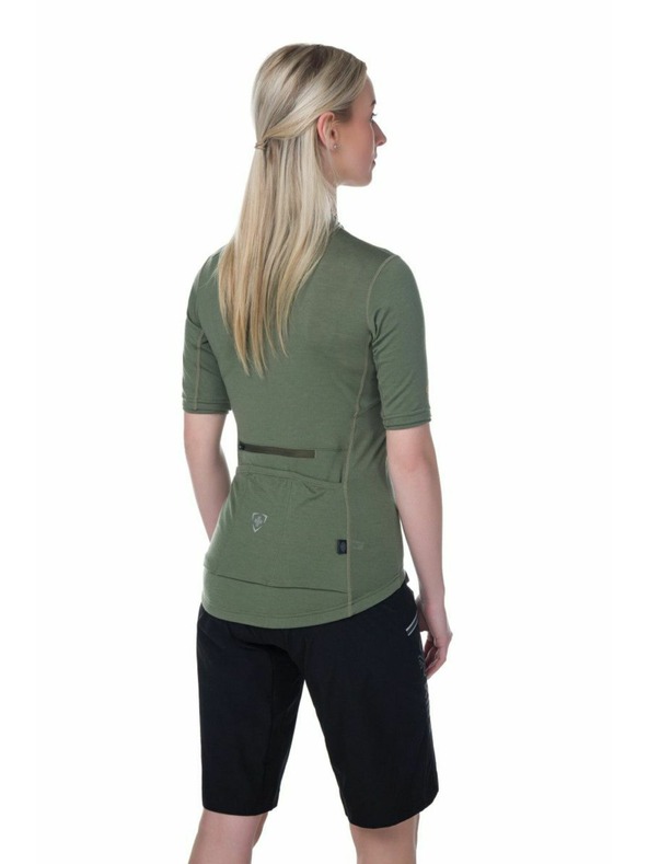 Kilpi Kilpi MEARIL női kerékpáros trikó, khaki színű