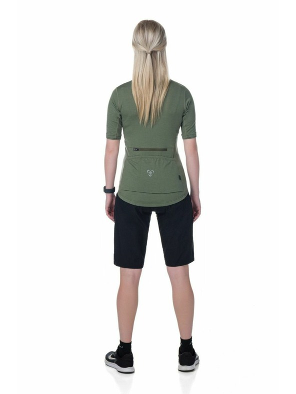 Kilpi Kilpi MEARIL női kerékpáros trikó, khaki színű