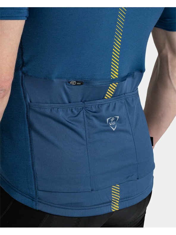 Kilpi Sötétkék férfi nyomtatott sportpóló Kilpi PETRANA