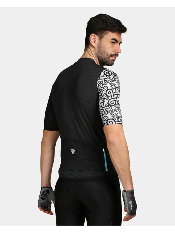 Kilpi Fekete férfi sportcipzáras sportpóló Kilpi PICARD