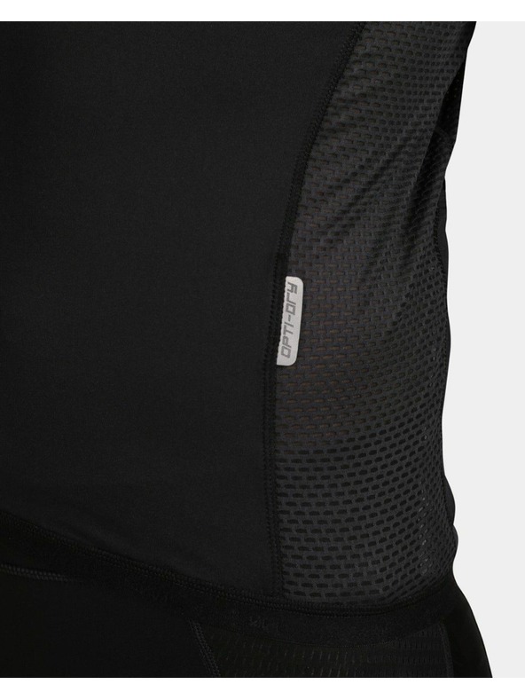 Kilpi Fekete férfi sportcipzáras sportpóló Kilpi PICARD