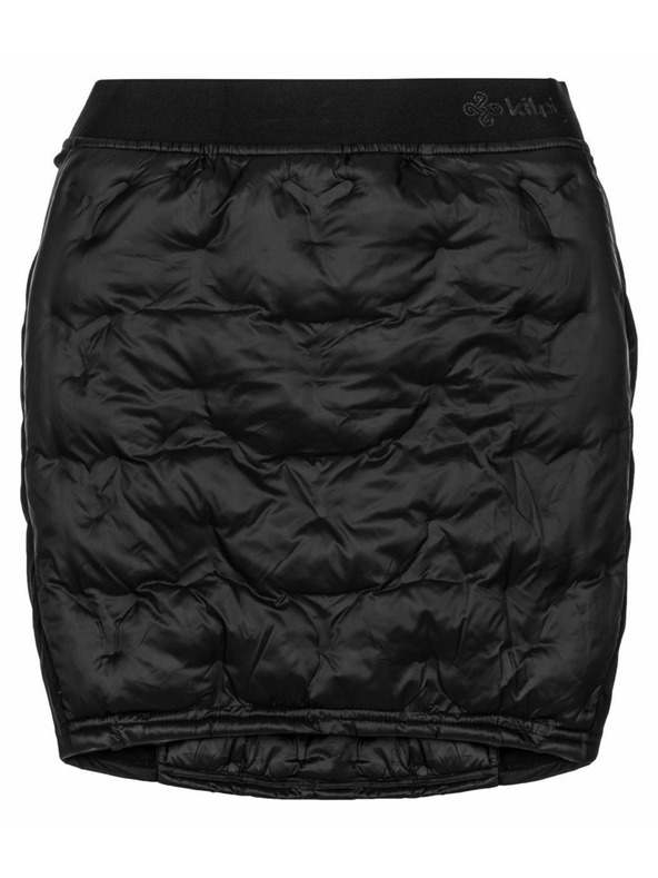 Kilpi Fekete női téli steppelt szoknya Kilpi LIAN