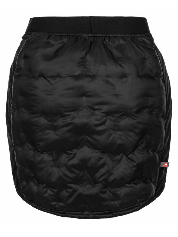 Kilpi Fekete női téli steppelt szoknya Kilpi LIAN