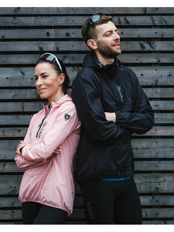 Kilpi Fekete férfi könnyű anorák dzseki Kilpi ANORI-M