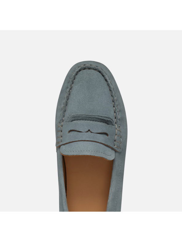 Geox Világoszöld női mokaszín Geox Kosmopolis + Grip