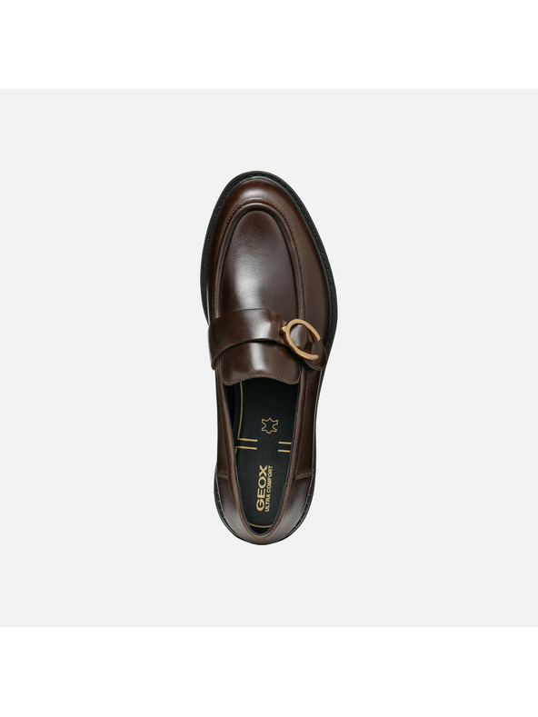 Geox Sötétbarna női Geox Walk pleasure loaferek