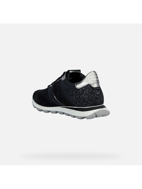 Geox Fekete női Geox Spherica Vseries tornacipő Geox Spherica Vseries