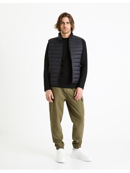 Celio Fekete férfi basic ing zsebekkel Celio