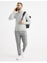 Celio Világosszürke férfi basic pulóver Celio