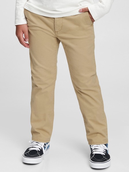 GAP Gyerek straight khaki nadrág stretch GAP