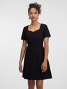 Orsay ORSAY fekete női térdig érő ruha