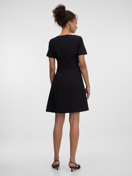 Orsay ORSAY fekete női térdig érő ruha