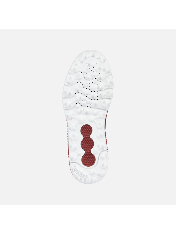 Geox Sötétpiros férfi tornacipő Geox Spherica actif