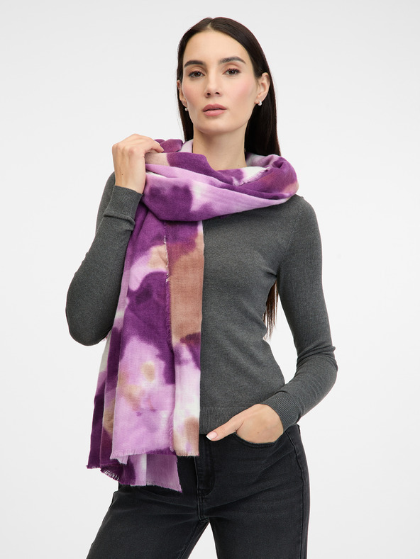 Orsay ORSAY lila mintás női kendő