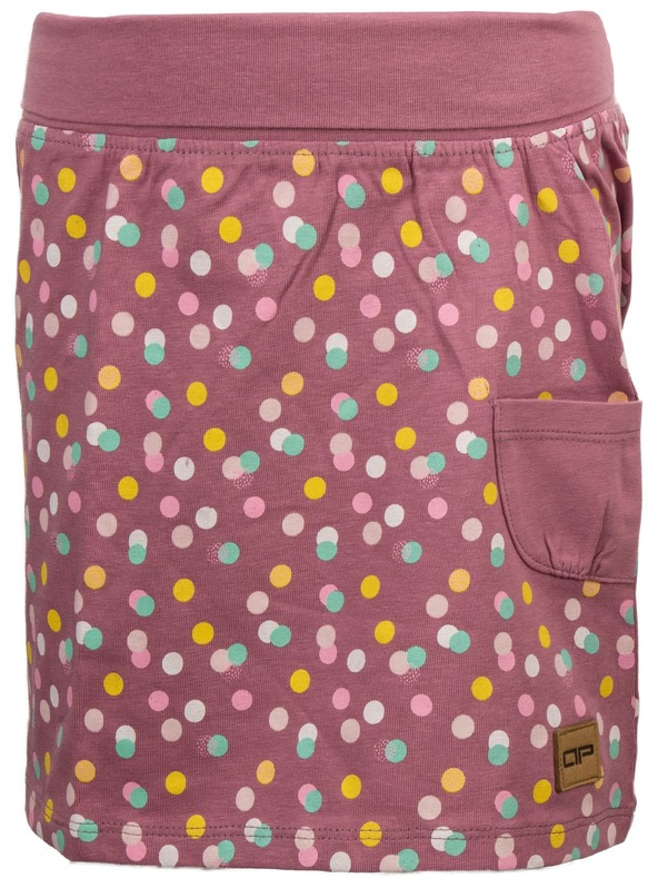 ALPINE PRO Régi rózsaszín lányoknak mintás szoknya Alpine Pro ASKIO ASKIO