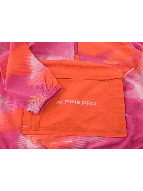 ALPINE PRO Rózsaszín vízlepergető kabát gyerekeknek ALPINE PRO GOZERO