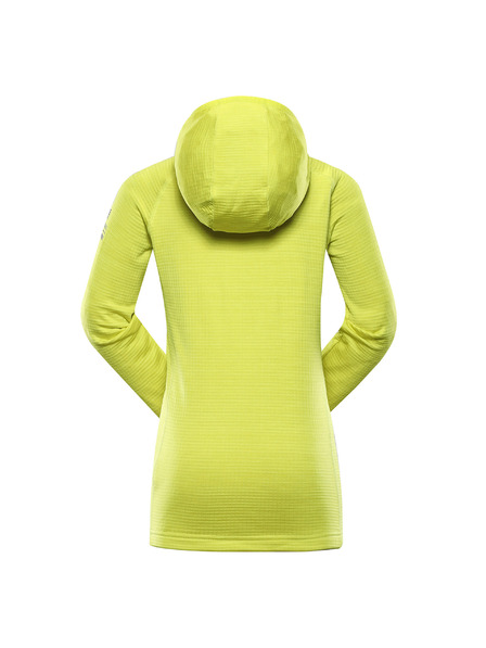 ALPINE PRO Neonzöld gyerek funkcionális pulóver ALPINE PRO Gorfo