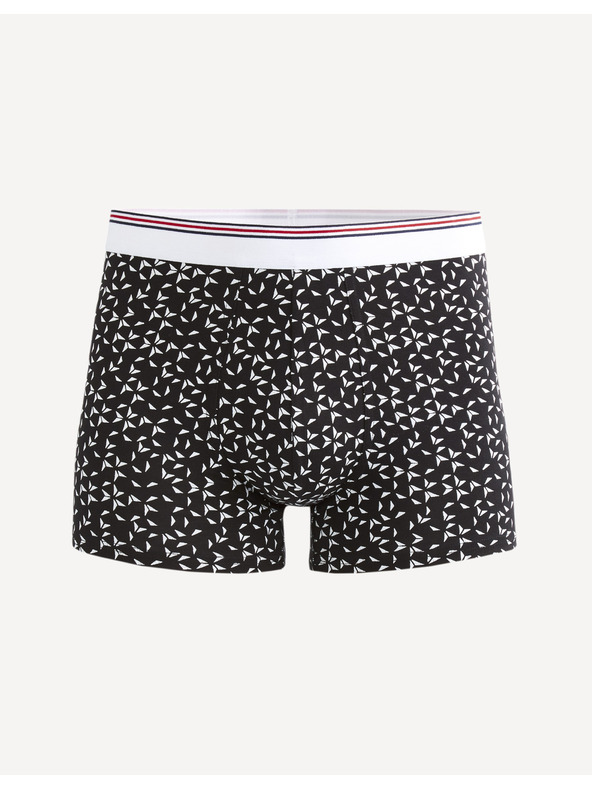 Celio Fekete férfi mintás boxeralsó Celio Mitch