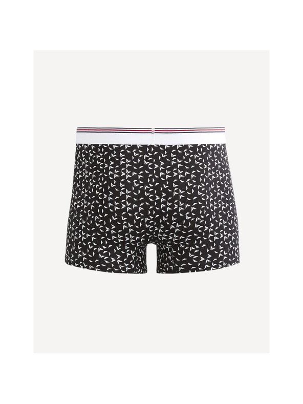Celio Fekete férfi mintás boxeralsó Celio Mitch